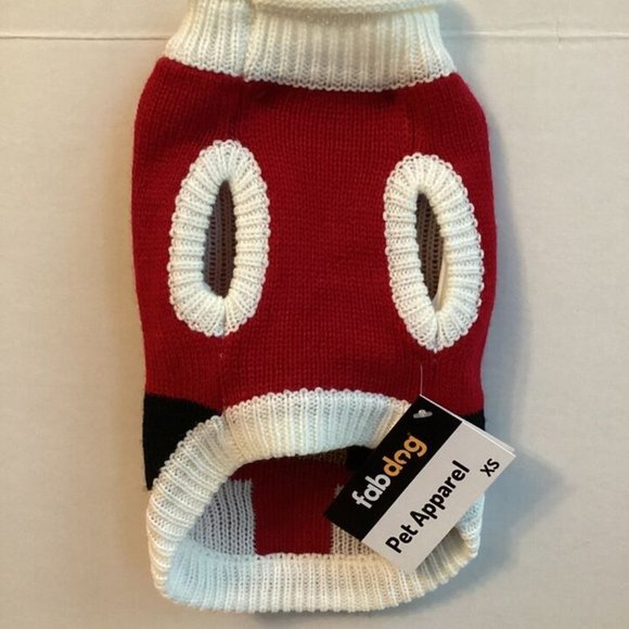 Fab Dog~ Christmas Holiday Santa Claus Dog Apparel ~ Size S - Picture 3 of 4